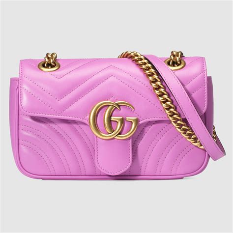 gucci pink and green bag|pink gucci marmont bag.